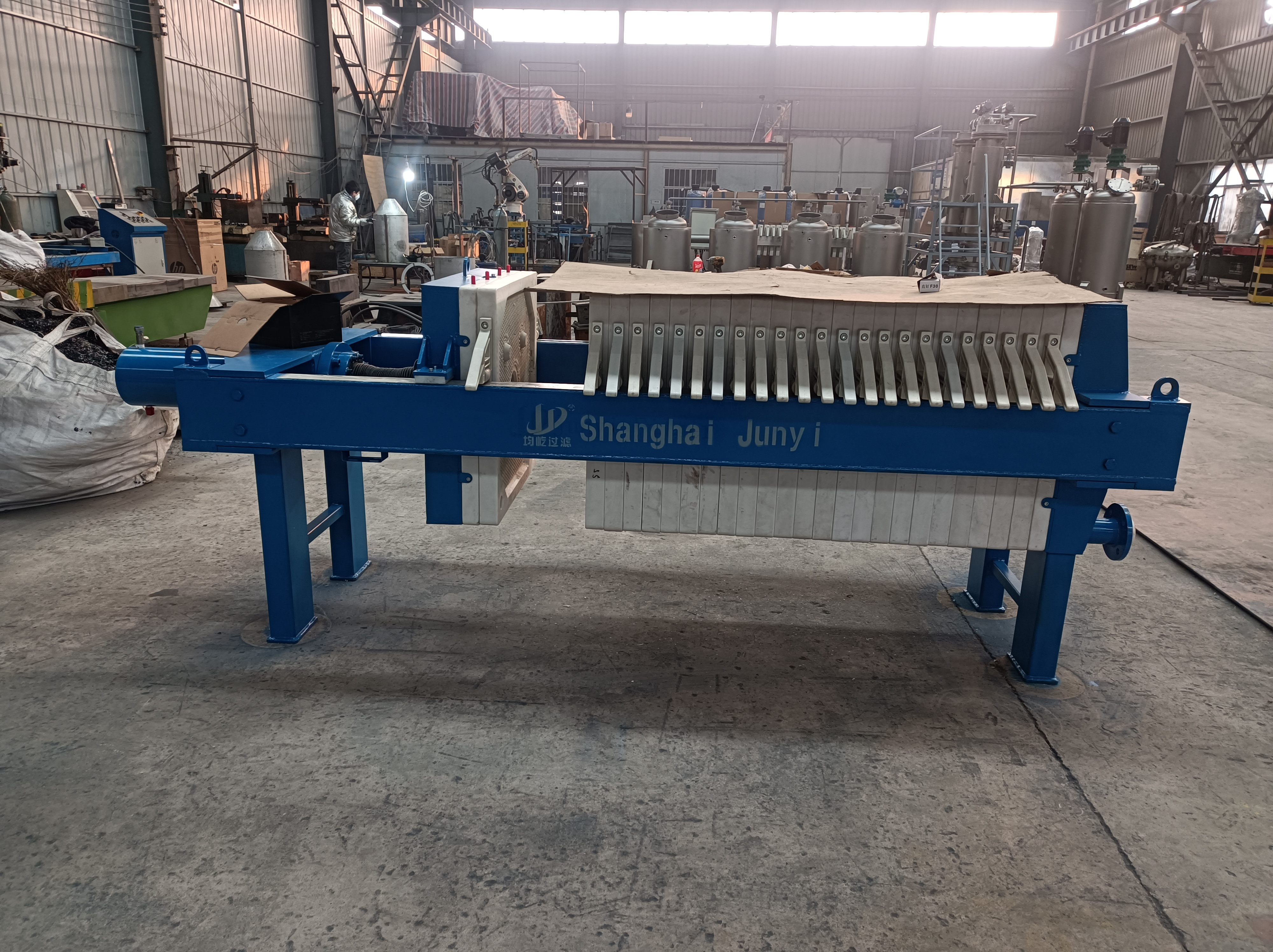 Indonesian Printing Company Enhances Wastewater Treatment with XMY60/870-30 Automatic Filter Press